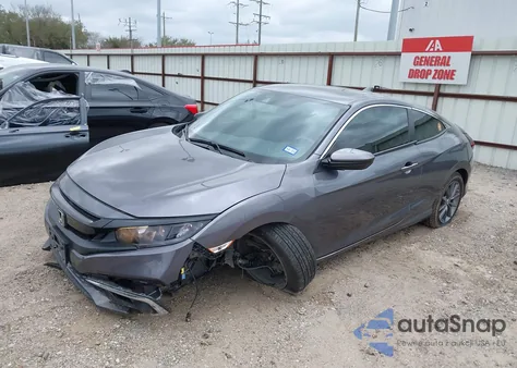 2020 Honda Civic Ex z USA, uszkodzony, nr VIN 2HGFC3B34LH350839
